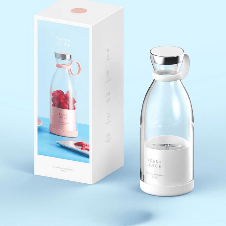 Mini Liquidificador Portátil Elétrico Copo Fresh Juice Portatil Recarregável USB