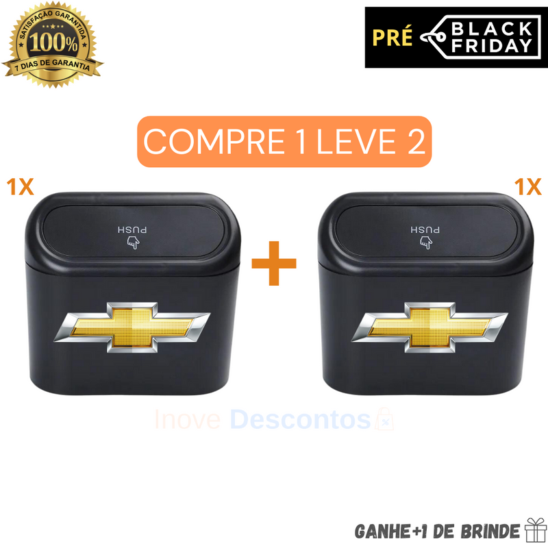 (COMPRE 1 LEVE 2) Kit Porta Resíduos Automotivo - BagCar™