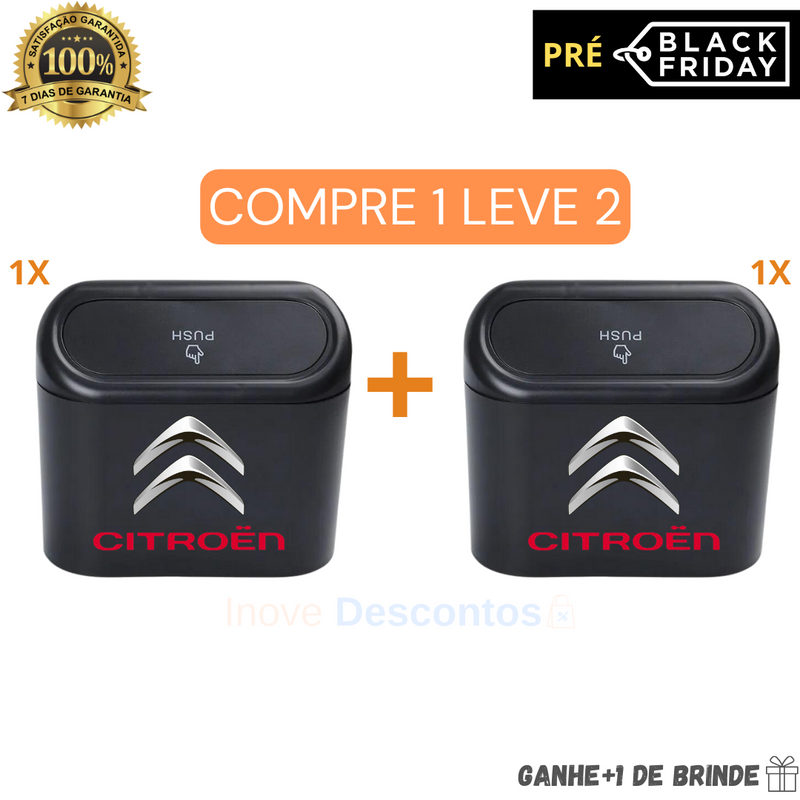 (COMPRE 1 LEVE 2) Kit Porta Resíduos Automotivo - BagCar™