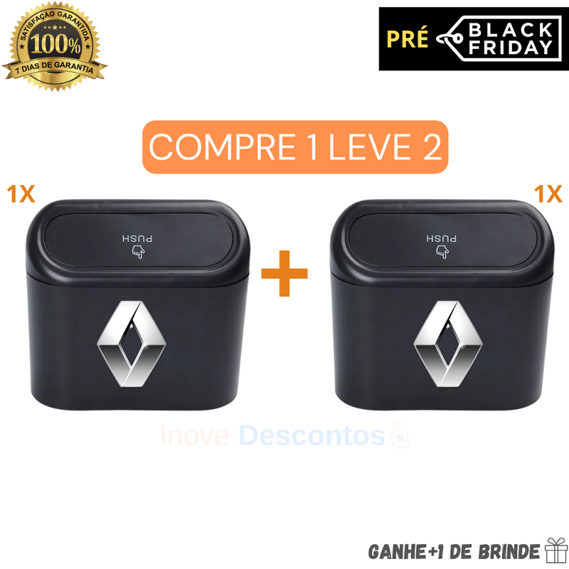 (COMPRE 1 LEVE 2) Kit Porta Resíduos Automotivo - BagCar™