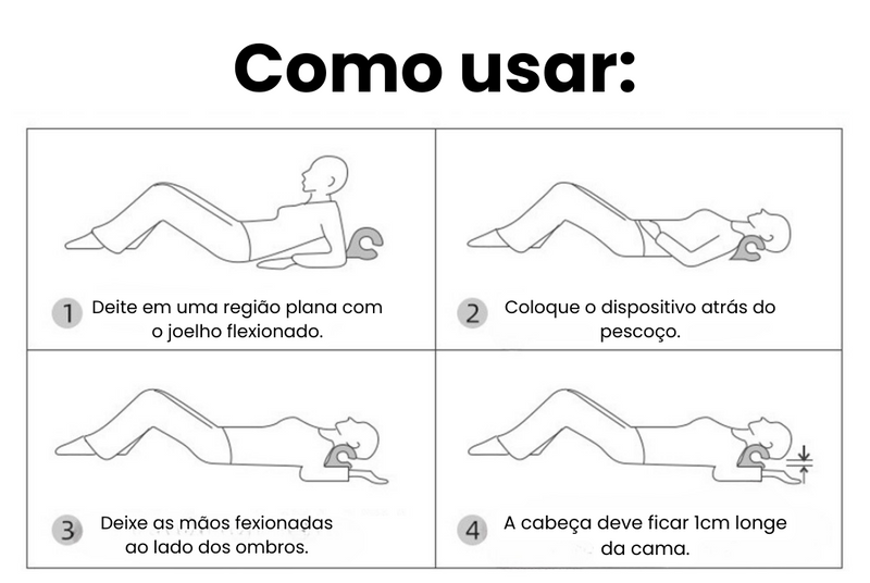 Massageador para Alívio de Dores no Pescoço Nuvemax®