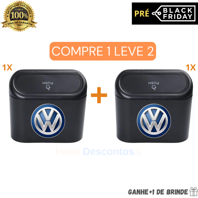 (COMPRE 1 LEVE 2) Kit Porta Resíduos Automotivo - BagCar™