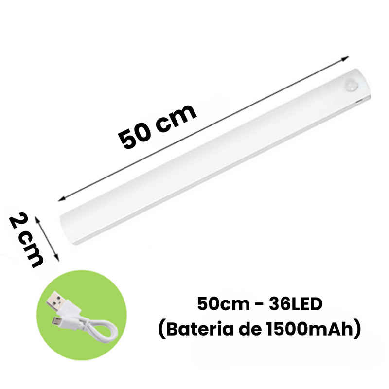 Luz de LED Luminária com Sensor de Movimento Ledmax®