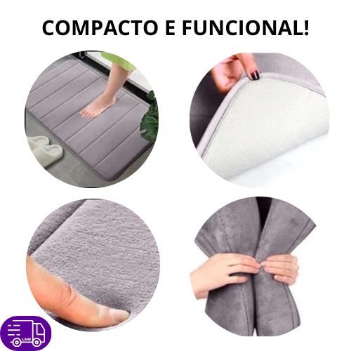 Compre 1 Leve 2! Tapete Mágico Nuvem Super Absorvente