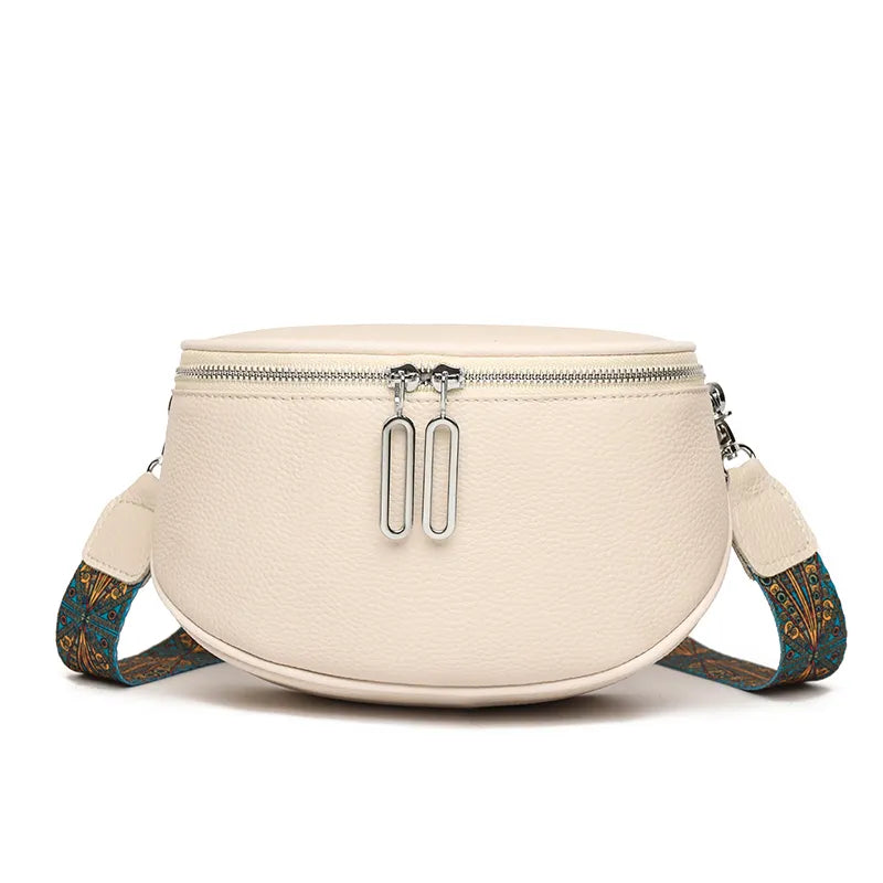 Bolsa Couro Feminina Crossbody