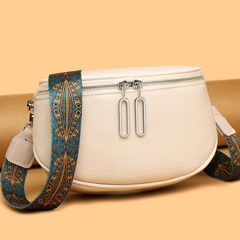 Bolsa Couro Feminina Crossbody