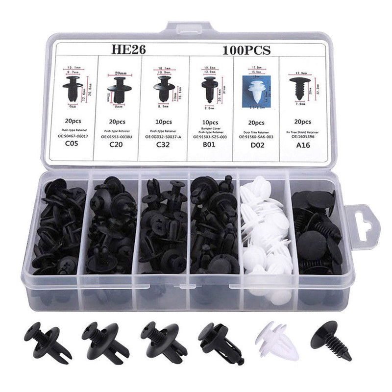 Fixa Car - Kit 100 pcs + Brinde Caixa Organizadora