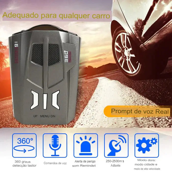 Detector de Radar - (OFERTA DE OUTUBRO) - Nunca Mais Pague Multas.